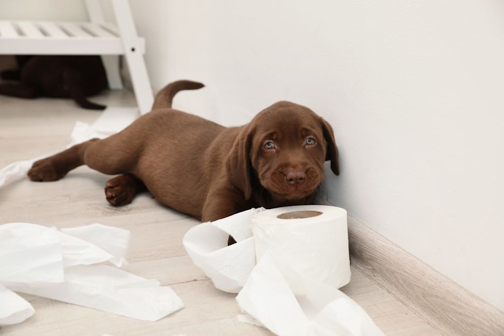 Chien anxiété de séparation