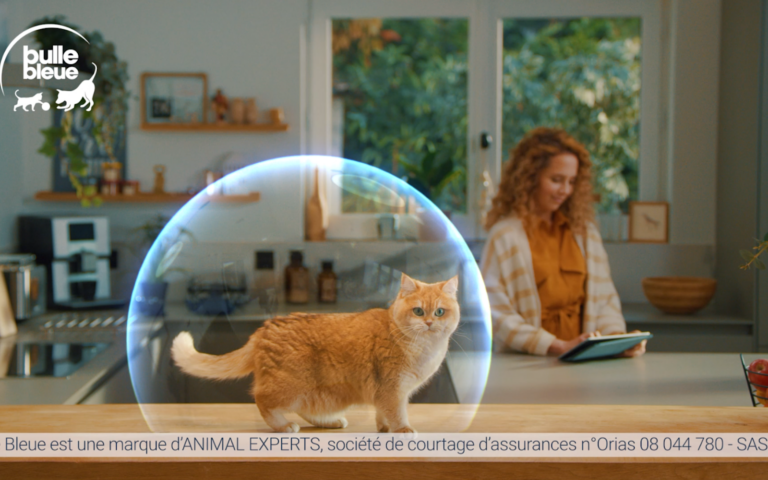 Bulle Bleue fait ses premiers pas à la télévision
